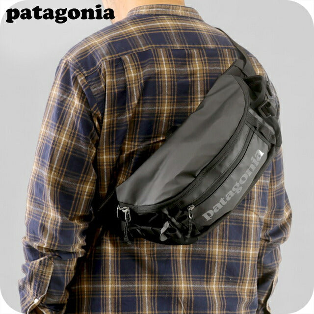 パタゴニア ウエストポーチ メンズ レディース ブランド PATAGONIA ブラックホールウエストパック5L ボディバッグ 2WAY 49282 ブラック 49282-BLK