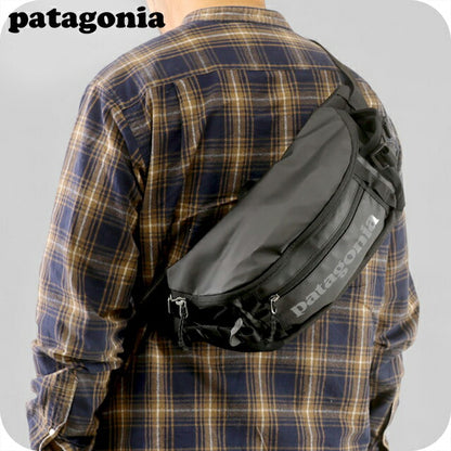 パタゴニア ウエストポーチ メンズ レディース ブランド PATAGONIA ブラックホールウエストパック5L ボディバッグ 2WAY 49282 ブラック 49282-BLK