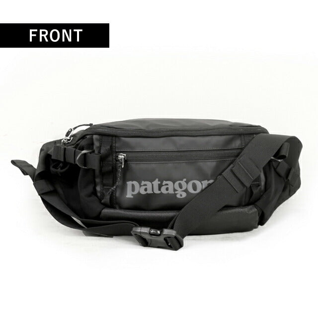 パタゴニア ウエストポーチ メンズ レディース ブランド PATAGONIA ブラックホールウエストパック5L ボディバッグ 2WAY 49282 ブラック 49282-BLK