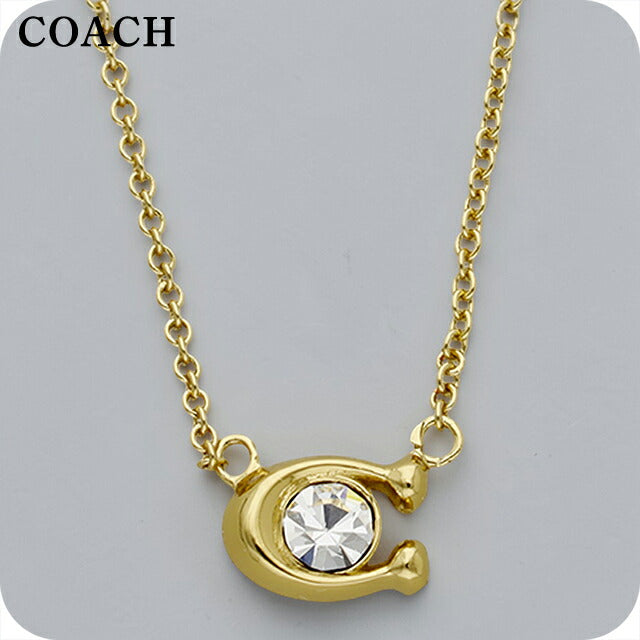 コーチ ネックレス レディース ブランド COACH 493112 GD110 ゴールド アクセサリー