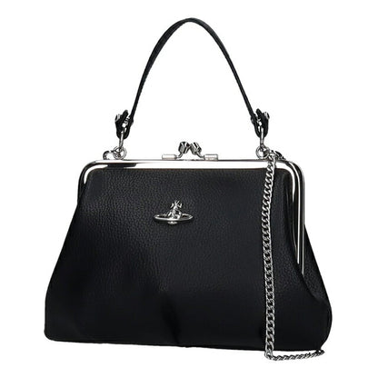 ヴィヴィアン ウエストウッド ハンドバッグ レディース ブランド Vivienne Westwood がま口 2WAY 4B010007W BLACK ビビアン 4B010007W-S000D-N403