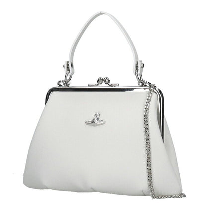 ヴィヴィアン ウエストウッド ハンドバッグ レディース ブランド Vivienne Westwood がま口 2WAY 4B010007W OFF-WHITE ビビアン 4B010007W-S0021-A404