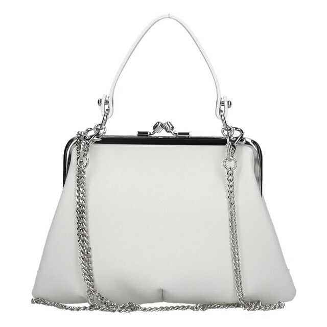 ヴィヴィアン ウエストウッド ハンドバッグ レディース ブランド Vivienne Westwood がま口 2WAY 4B010007W OFF-WHITE ビビアン 4B010007W-S0021-A404