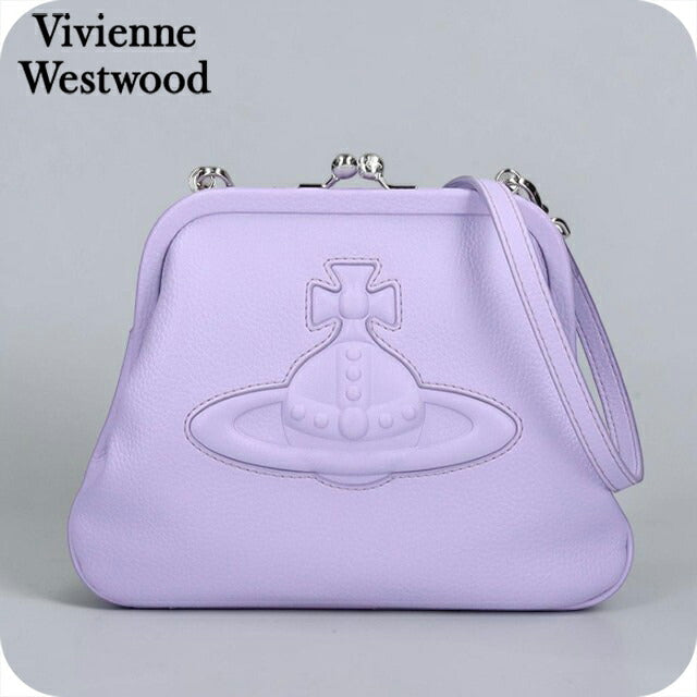 ヴィヴィアン ウエストウッド ショルダーバッグ レディース ブランド Vivienne Westwood がま口 4B010009W LILAC ビビアン 4B010009W-S000D-J402