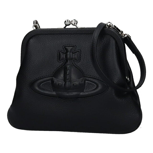 ヴィヴィアン ウエストウッド ショルダーバッグ レディース ブランド Vivienne Westwood がま口 4B010009W BLACK ビビアン 4B010009W-S000D-N403