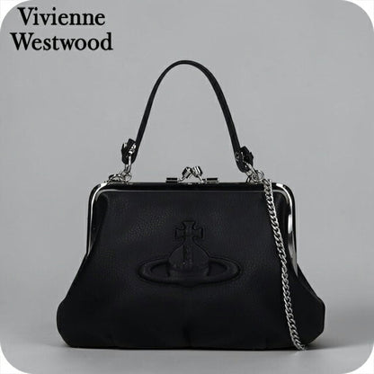 ヴィヴィアン ウエストウッド ショルダーバッグ レディース ブランド Vivienne Westwood がま口 2WAY 4B01001DW BLACK ビビアン 4B01001DW-S000D-N403