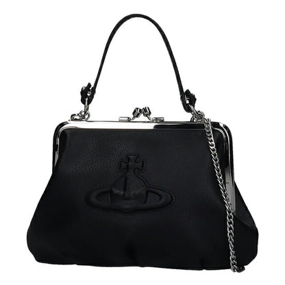 ヴィヴィアン ウエストウッド ショルダーバッグ レディース ブランド Vivienne Westwood がま口 2WAY 4B01001DW BLACK ビビアン 4B01001DW-S000D-N403
