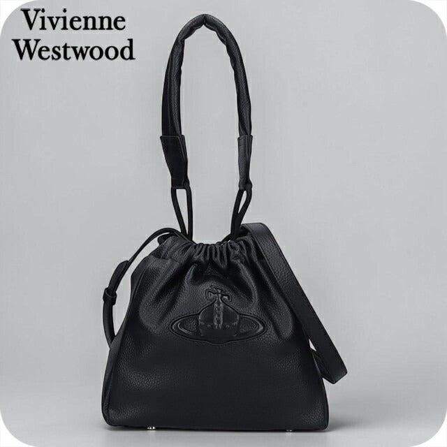 ヴィヴィアン ウエストウッド ハンドバッグ レディース ブランド Vivienne Westwood 2WAY 4C03000BU BLACK ビビアン 4C03000BU-S000D-N403