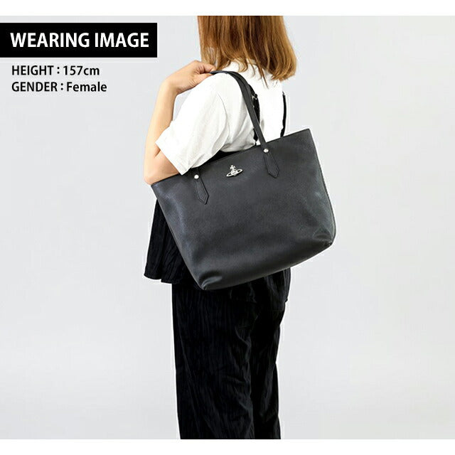 ヴィヴィアン ウエストウッド トートバッグ レディース ブランド Vivienne Westwood 4D010002U L008V N401 ブラック ビビアン 4D010002U-L008V-N401