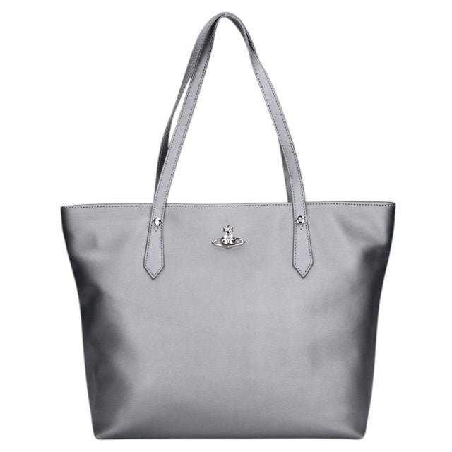 ヴィヴィアン ウエストウッド トートバッグ レディース ブランド Vivienne Westwood 4D010002U L008V P401 グレー ビビアン 4D010002U-L008V-P401