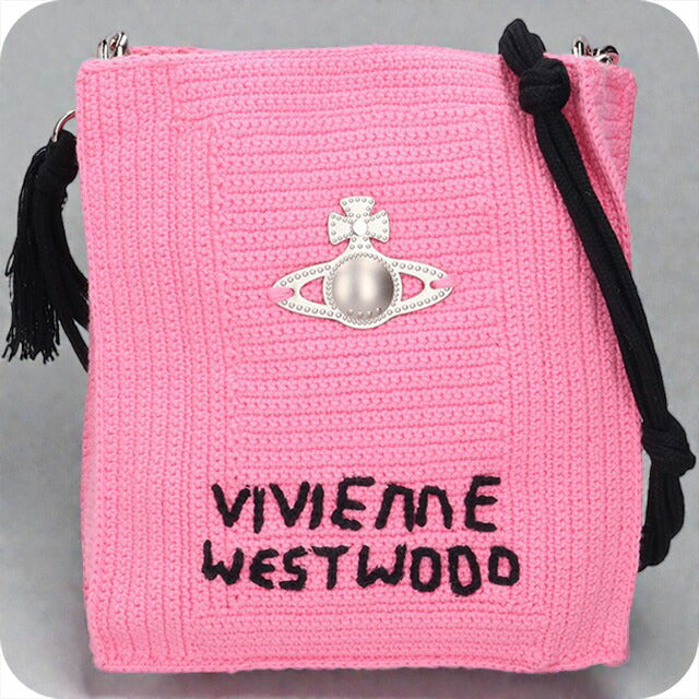 ヴィヴィアン ウエストウッド ショルダーバッグ メンズ レディース ブランド Vivienne Westwood 4D030001U K004W G401 PINK バッグ 4D030001U-K004W-G401