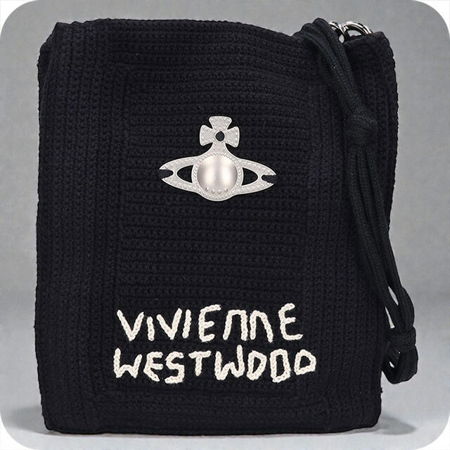 ヴィヴィアン ウエストウッド ショルダーバッグ メンズ レディース ブランド Vivienne Westwood 4D030001U K004W N401 BLACK バッグ 4D030001U-K004W-N401
