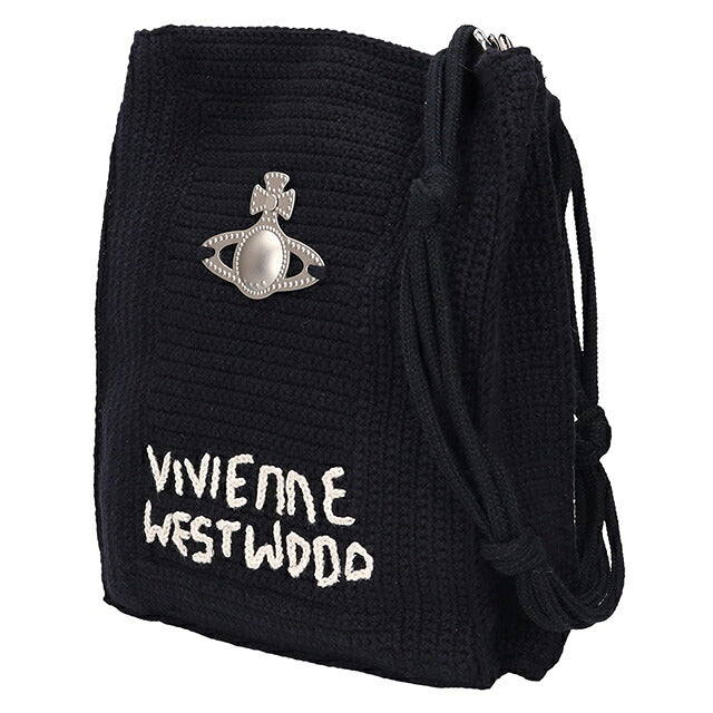 ヴィヴィアン ウエストウッド ショルダーバッグ メンズ レディース ブランド Vivienne Westwood 4D030001U K004W N401 BLACK バッグ 4D030001U-K004W-N401