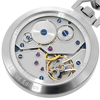アエロウォッチ 手巻き 懐中時計 ブランド メンズ レディース 数量限定 AEROWATCH 50829-AA05 アナログ ブラック 黒 スイス製 50829-AA05