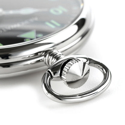 アエロウォッチ 手巻き 懐中時計 ブランド メンズ レディース AEROWATCH 50832-AA02 アナログ ブラック 黒 スイス製 50832-AA02