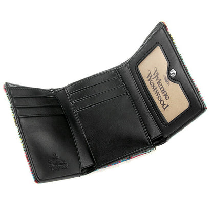 ヴィヴィアン 三つ折り財布 メンズ レディース ブランド BIOGREEN SAFFIANO PRINTED 小銭入れ 51010018 S000V O102 財布 ビビアン 51010018-S000V-O102