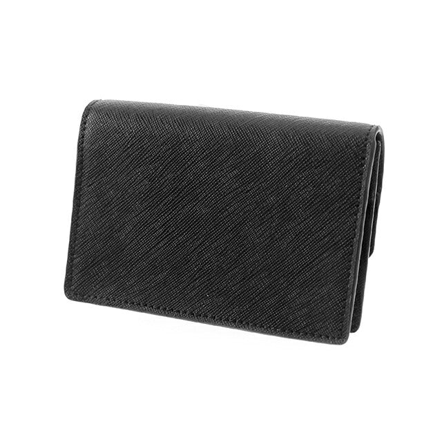 ヴィヴィアン ウエストウッド カードケース コンパクト レディース ブランド Vivienne Westwood SAFFIANO ロゴ 51040067 L001N N402 BLACK ビビアン 51040067-L001N-N402