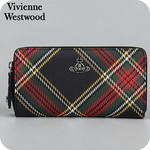 ヴィヴィアン ウエストウッド 長財布 レディース ブランド Vivienne Westwood 51060058W CHELSEA TARTAN ビビアン 51060058W-S0022-N302