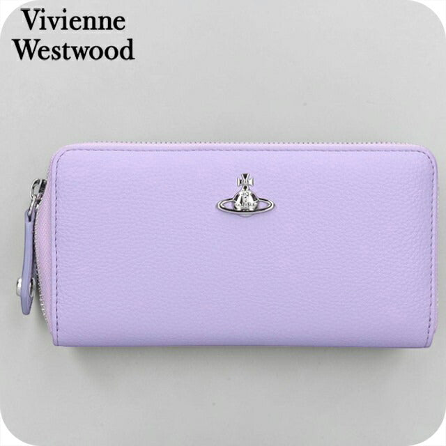 ヴィヴィアン ウエストウッド 長財布 レディース ブランド Vivienne Westwood 5106005BW LILAC ビビアン 5106005BW-S000D-J402