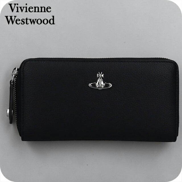 ヴィヴィアン ウエストウッド 長財布 レディース ブランド Vivienne Westwood 5106005BW BLACK ビビアン 5106005BW-S000D-N403