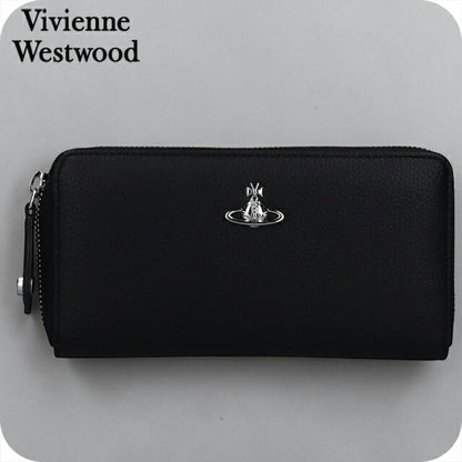 ヴィヴィアン ウエストウッド 長財布 レディース ブランド Vivienne Westwood 5106005BW BLACK ビビアン 5106005BW-S000D-N403