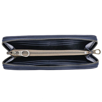 ボッテガ・ヴェネタ 長財布 メンズ レディース ブランド BOTTEGA VENETA レザー 510643-V4651 ネイビー 510643-V4651-4013