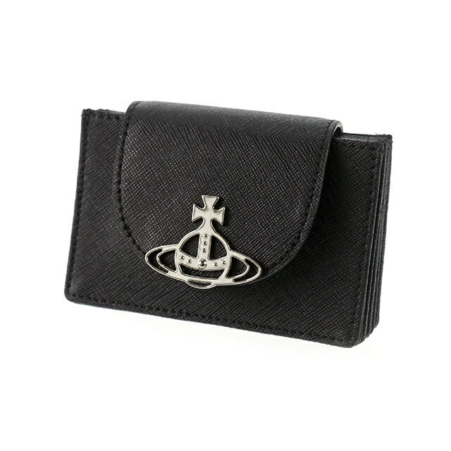 ヴィヴィアン ウエストウッド カードケース メンズ レディース Vivienne Westwood SAFFIANO ロゴ 51110052 L001N N402 51110052-L001N-N402