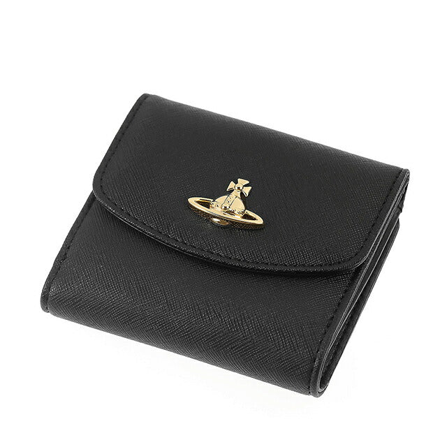 【新品】ヴィヴィアン ウエストウッド Vivienne Westwood 財布 レディース 51150028U S000B N401 SAFFIANO PLAIN ヴィヴィアン ウエストウッド 二つ折り財布 レディース Vivienne
