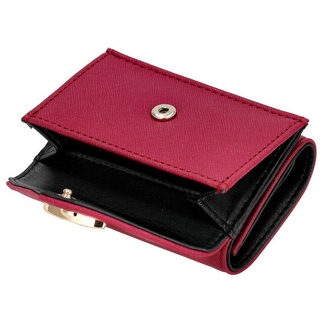ヴィヴィアン・ウエストウッド 三つ折り財布 レディース ブランド Vivienne Westwood 5115002EW レッド 5115002EWSAFFPL-RED-H411