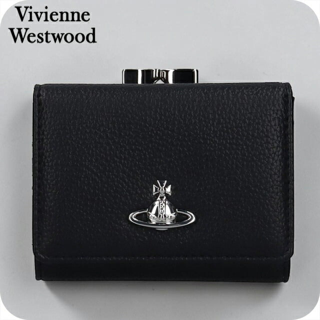 ヴィヴィアン ウエストウッド 三つ折り財布 三折財布 レディース ブランド Vivienne Westwood 5115002MW BLACK ビビアン 5115002MW-S000D-N403