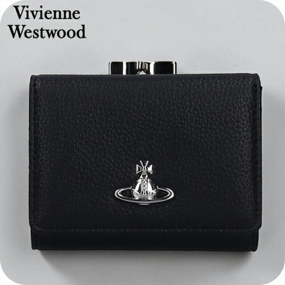 ヴィヴィアン ウエストウッド 三つ折り財布 三折財布 レディース ブランド Vivienne Westwood 5115002MW BLACK ビビアン 5115002MW-S000D-N403