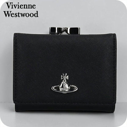 ヴィヴィアン ウエストウッド 三つ折り財布 三折財布 レディース ブランド Vivienne Westwood 5115002MW BLACK ビビアン 5115002MW-S0021-N401