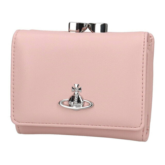 ヴィヴィアン ウエストウッド 三つ折り財布 三折財布 レディース ブランド Vivienne Westwood 5115002MW PASTEL PINK ビビアン 5115002MW-S0026-G405