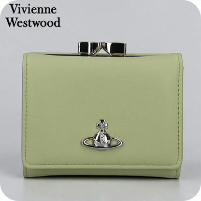 ヴィヴィアン ウエストウッド 三つ折り財布 三折財布 レディース ブランド Vivienne Westwood 5115002MW PASTEL GREEN ビビアン 5115002MW-S0026-M404