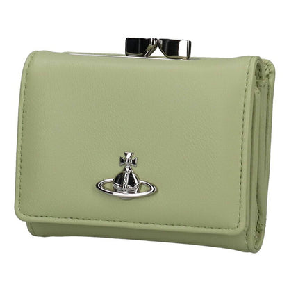 ヴィヴィアン ウエストウッド 三つ折り財布 三折財布 レディース ブランド Vivienne Westwood 5115002MW PASTEL GREEN ビビアン 5115002MW-S0026-M404