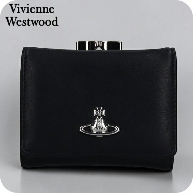 ヴィヴィアン ウエストウッド 三つ折り財布 三折財布 レディース ブランド Vivienne Westwood 5115002MW BLACK ビビアン 5115002MW-S0026-N401