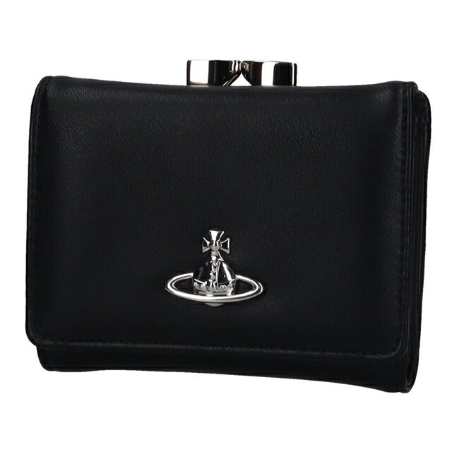 ヴィヴィアン ウエストウッド 三つ折り財布 三折財布 レディース ブランド Vivienne Westwood 5115002MW BLACK ビビアン 5115002MW-S0026-N401