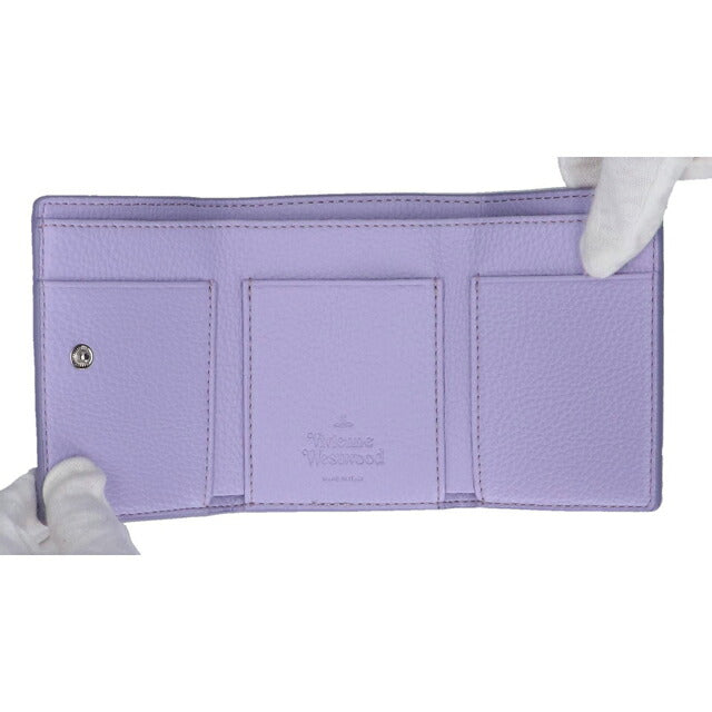 ヴィヴィアン ウエストウッド 三つ折り財布 三折財布 レディース ブランド Vivienne Westwood 5115002TW LILAC ビビアン 5115002TW-S000D-J402