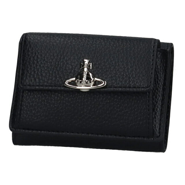 ヴィヴィアン ウエストウッド 三つ折り財布 三折財布 レディース ブランド Vivienne Westwood 5115002TW BLACK ビビアン 5115002TW-S000D-N403
