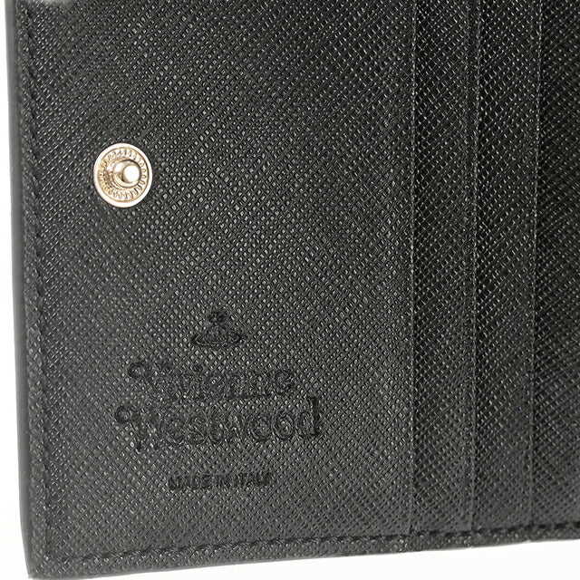 【新品】ヴィヴィアン ウエストウッド Vivienne Westwood 財布 レディース 51150030W S000B N402 SAFFIANO PLAIN ヴィヴィアン ウエストウッド 二つ折り財布 レディース Vivienne