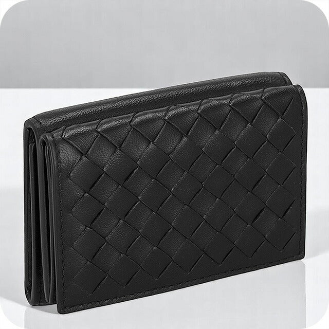 ボッテガ・ヴェネタ 三つ折り財布 メンズ ブランド BOTTEGA VENETA 515385-V3UN2 ブラック 515385-V3UN2-1295