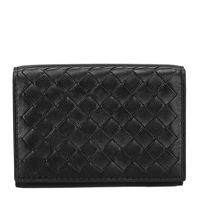 ボッテガ・ヴェネタ 三つ折り財布 メンズ ブランド BOTTEGA VENETA 515385-V3UN2 ブラック 515385-V3UN2-1295