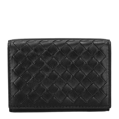 ボッテガ・ヴェネタ 三つ折り財布 メンズ ブランド BOTTEGA VENETA 515385-V3UN2 ブラック 515385-V3UN2-1295
