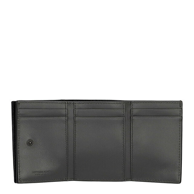 ボッテガ・ヴェネタ 三つ折り財布 メンズ ブランド BOTTEGA VENETA 515385-V3UN2 ブラック 515385-V3UN2-1295