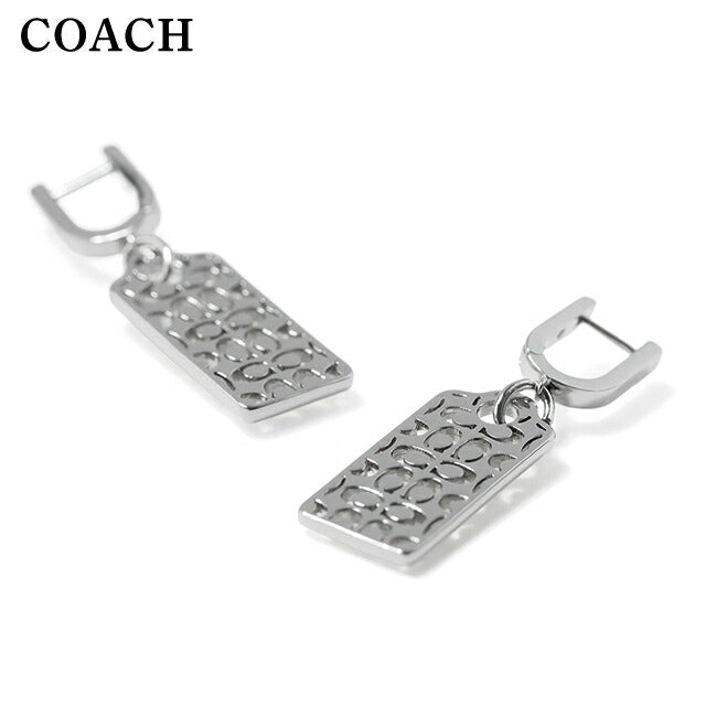 コーチ ピアス レディース ブランド COACH フープ 両耳用 517770RHO030 シルバー アクセサリー 517770RHO030