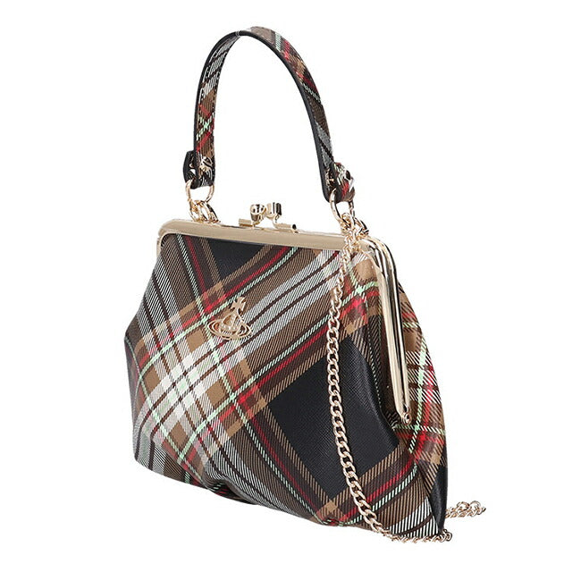ヴィヴィアン ウエストウッド ハンドバッグ レディース ブランド Vivienne Westwood ダービー ロゴ 2WAY 52020003U D101 52020003U-D101
