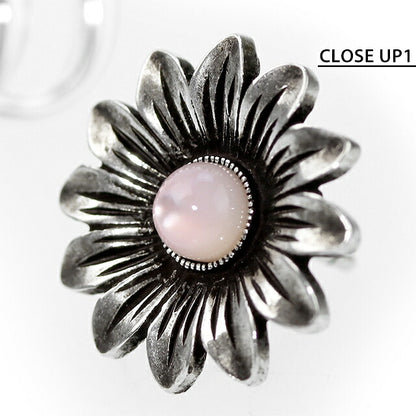 グッチ ピアス GUCCI ダブルＧ sterling silver フラワー ピンク マザーオブパール 花 スタッド レディース 527344 J8440 8164 アクセサリー 527344-J8440-8164