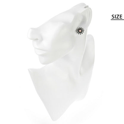 グッチ ピアス GUCCI ダブルＧ sterling silver フラワー ピンク マザーオブパール 花 スタッド レディース 527344 J8440 8164 アクセサリー 527344-J8440-8164