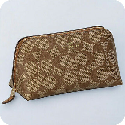 コーチ ポーチ レディース ブランド COACH 53385 IMBDX 1 ベージュ 53385-IMBDX-1