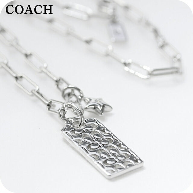 コーチ ネックレス レディース ブランド COACH ペンダント 541348RHO030 シルバー アクセサリー 541348RHO030